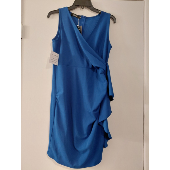 Owen Dresses & Skirts - Ladies Owen Blue Cocktail Party Dress Size Medium NWT